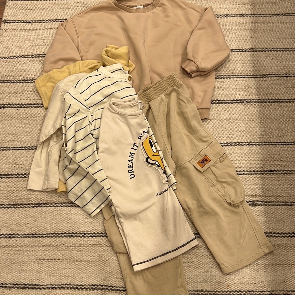 Bundle of boys clothes